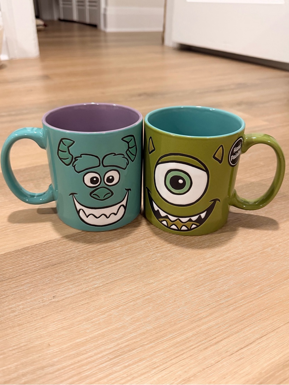 Disney Monster inc Character Mugs - Mike and sulley